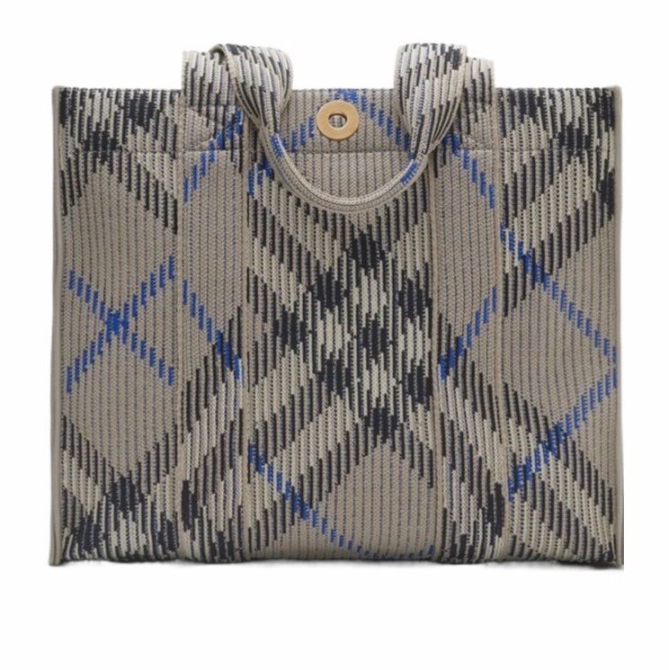 Burberry 女士 格紋針織托特包均碼碼24cm*15.5cm*28cm-4