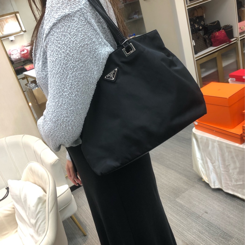 Prada 降落傘料小Tote Bag XC237-9