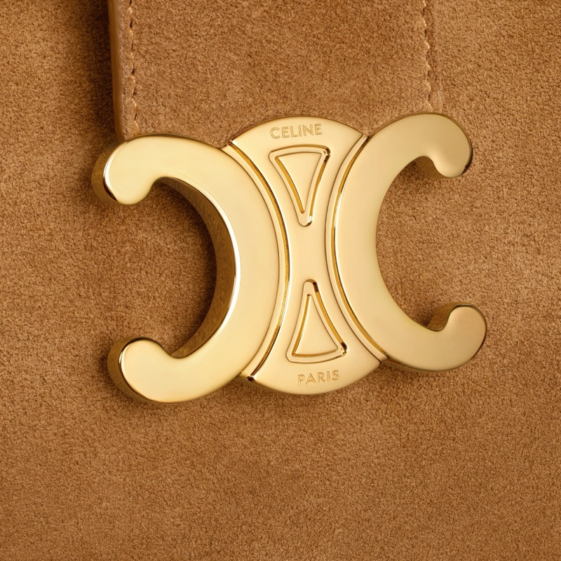 Celine 女士 中號徽標單肩包均碼碼中號、23.5cm*16cm*24cm-3