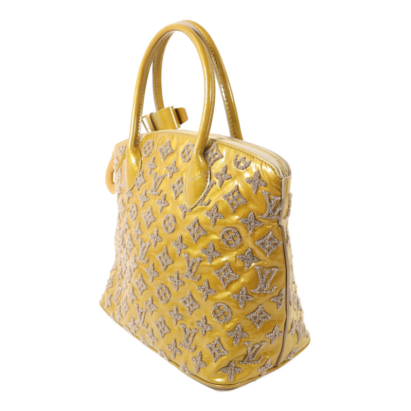 LOUIS VUITTON Monogram Fascination Lockit金扣手挽袋-2