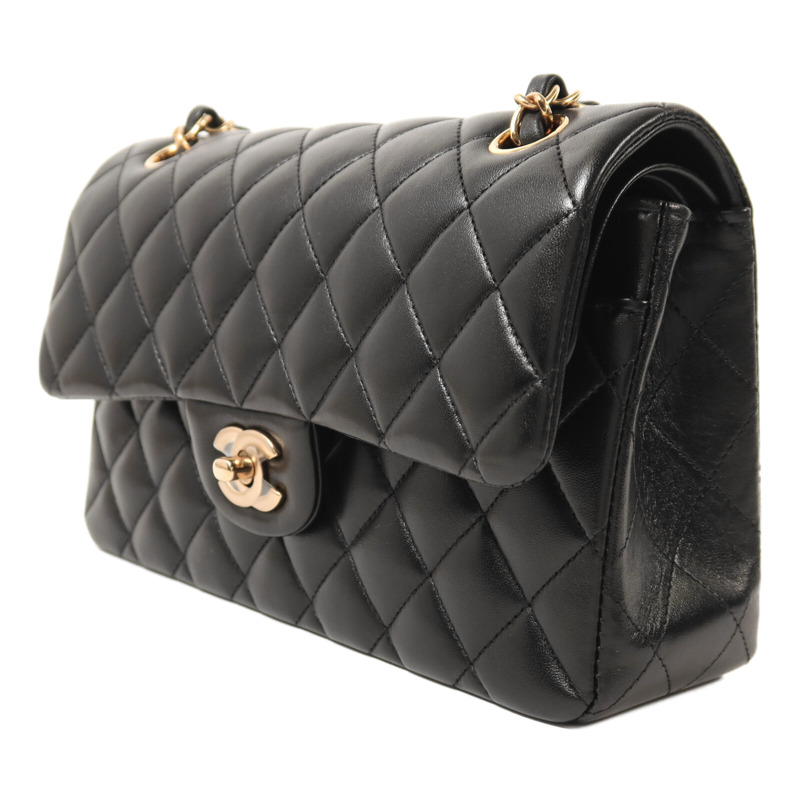 CHANEL 羊皮皮革Classic 23鏈帶肩背袋-2