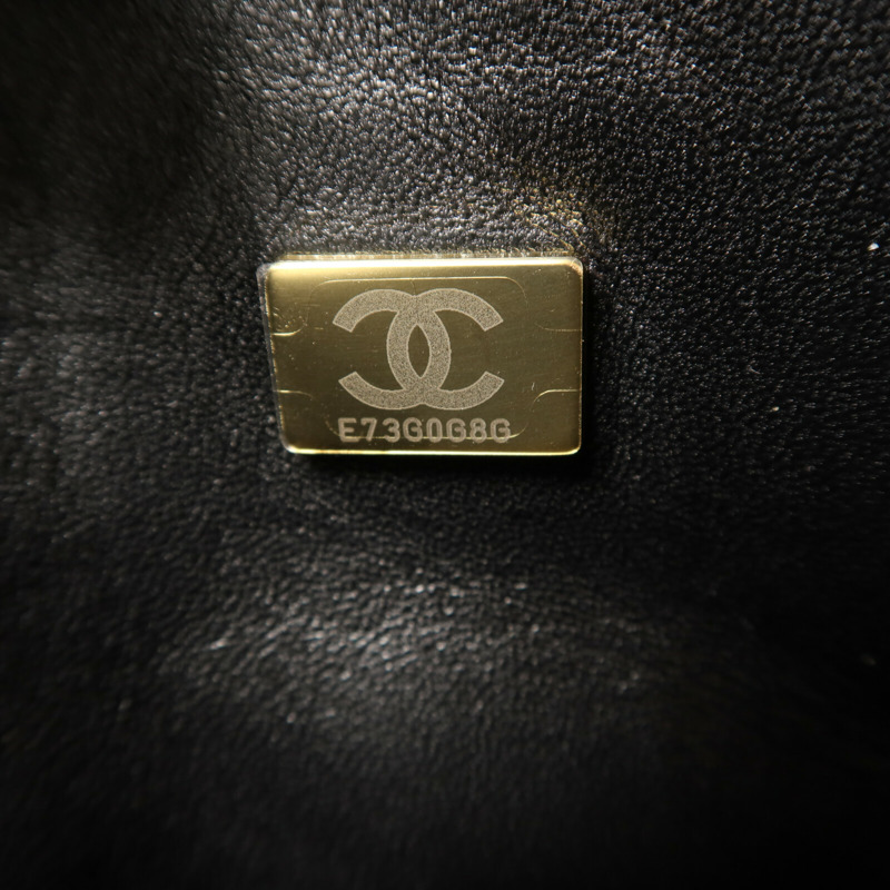 CHANEL 羊皮皮革Classic 23鏈帶肩背袋-6