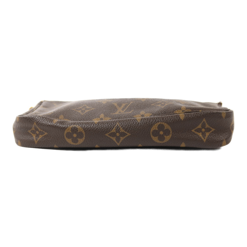 LOUIS VUITTON Monogram Pochette Accessoires金扣手挽袋-3
