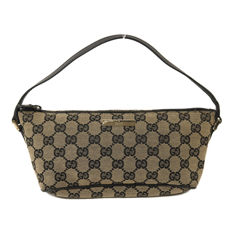 GUCCI 帆布Hand Bag金扣手挽袋-0