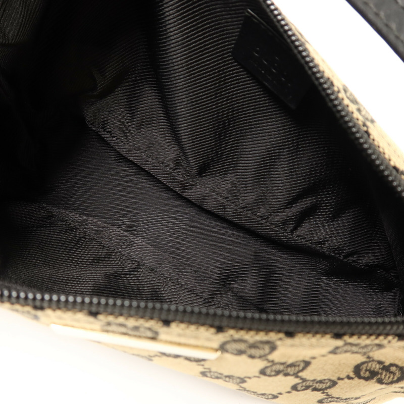 GUCCI 帆布Hand Bag金扣手挽袋-4