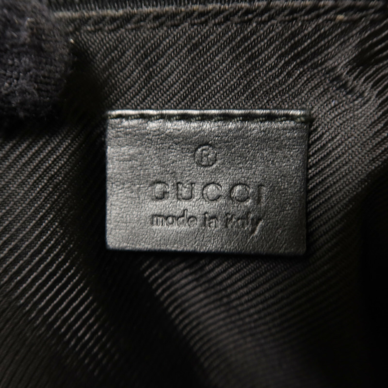 GUCCI 帆布Hand Bag金扣手挽袋-5