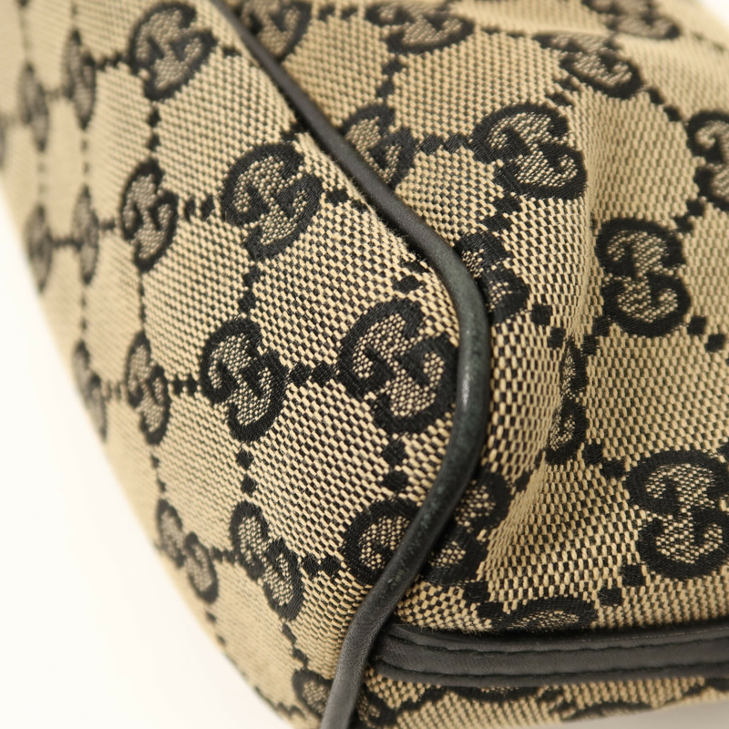 GUCCI 帆布Hand Bag金扣手挽袋-13