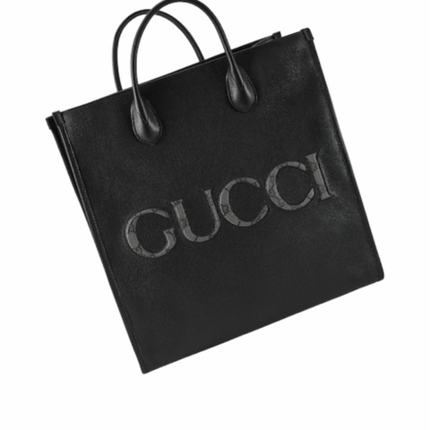 Gucci 男士 徽標中號手提包均碼碼36.5cm*12cm*39cm