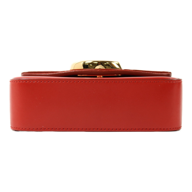 Chloe 牛皮皮革Mini C Bag金扣手挽肩背兩用袋-3