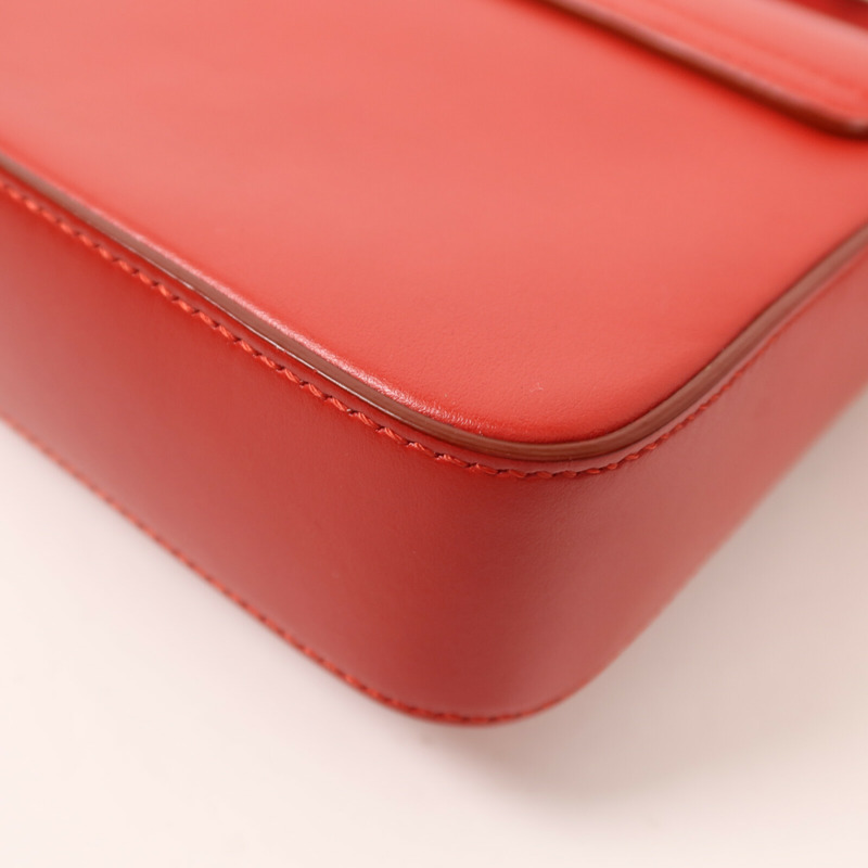 Chloe 牛皮皮革Mini C Bag金扣手挽肩背兩用袋-15