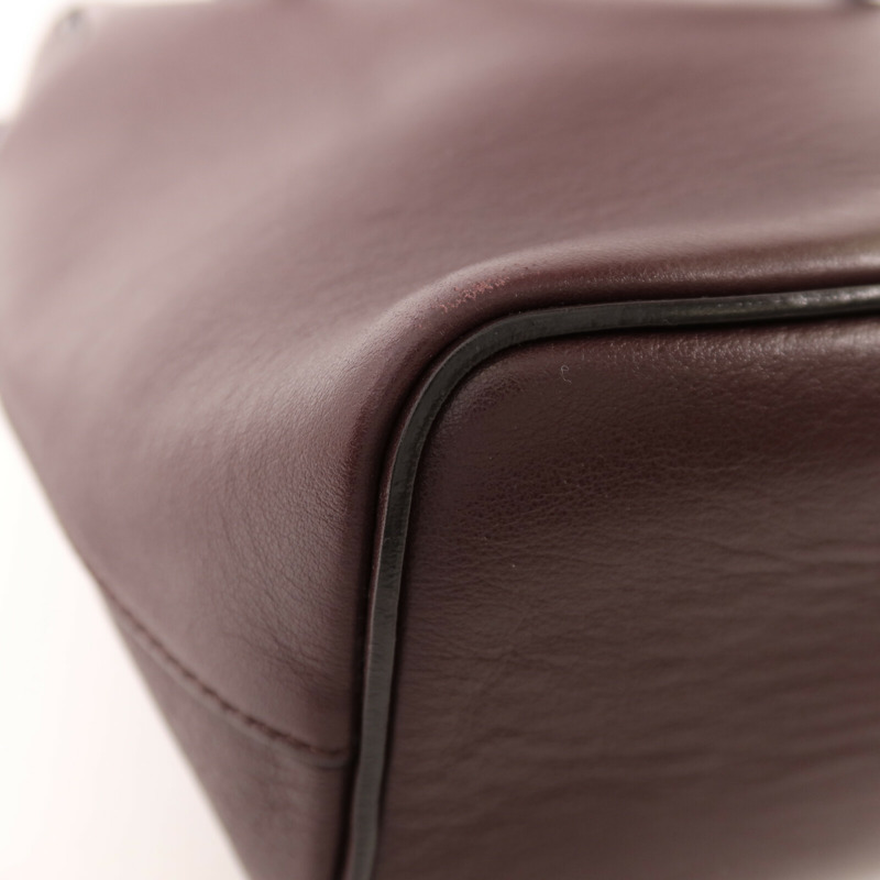 CELINE 牛皮皮革Soft Cube Bag金扣手挽肩背兩用袋-10