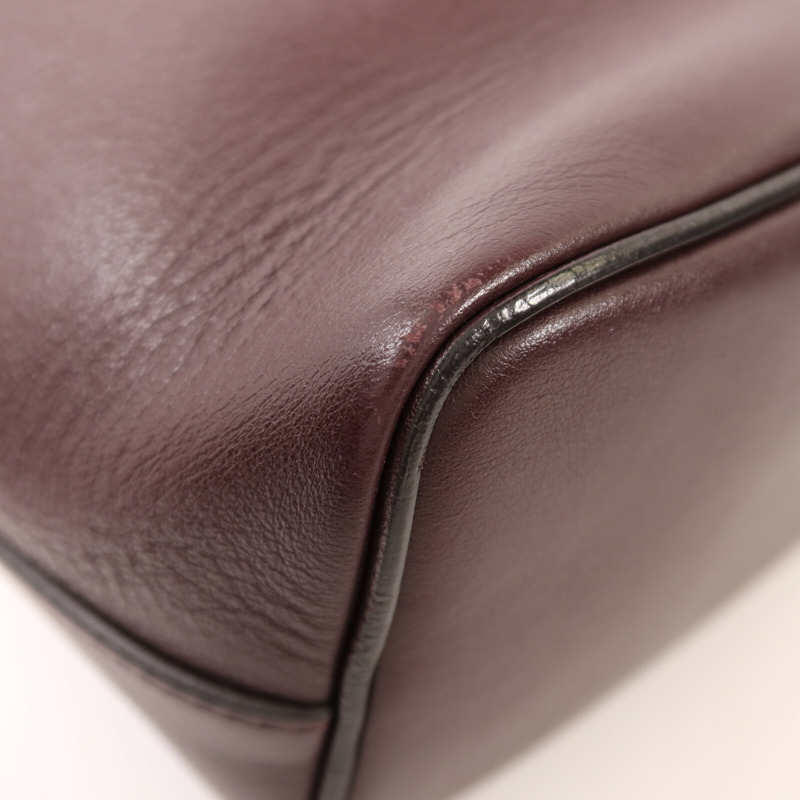 CELINE 牛皮皮革Soft Cube Bag金扣手挽肩背兩用袋-12