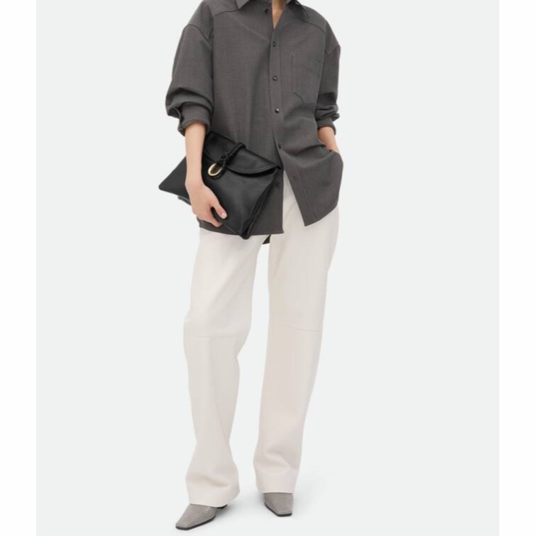 Bottega Veneta 女士 中號徽標單肩包均碼碼35cm*6cm*23cm-2