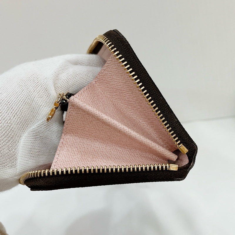 莉亞精品♡LV M61298 ㄇ拉長夾 粉 二手-7