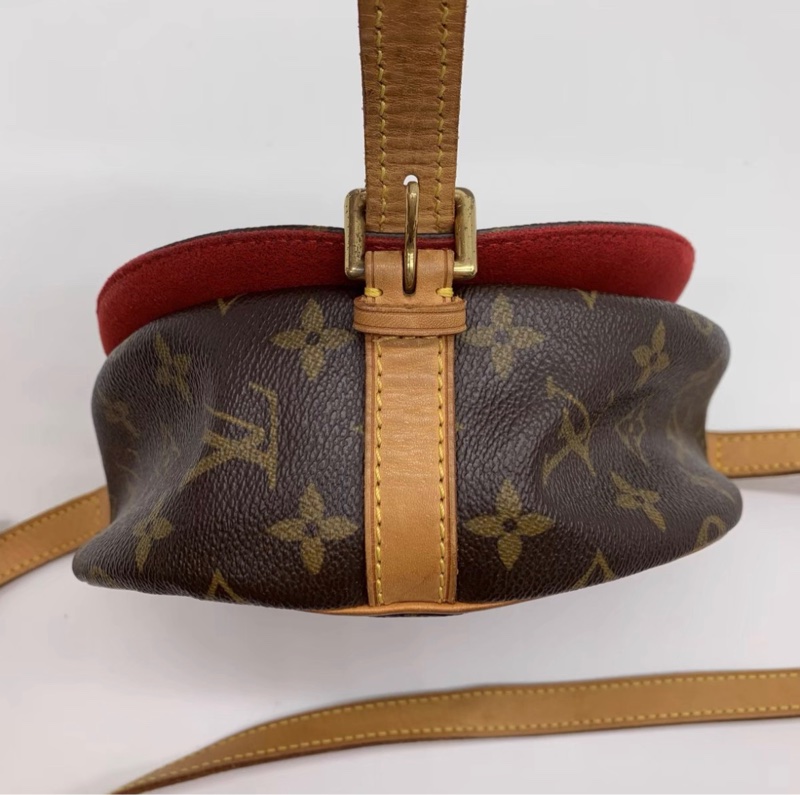 LV經典老花小豬包馬鞍包-2