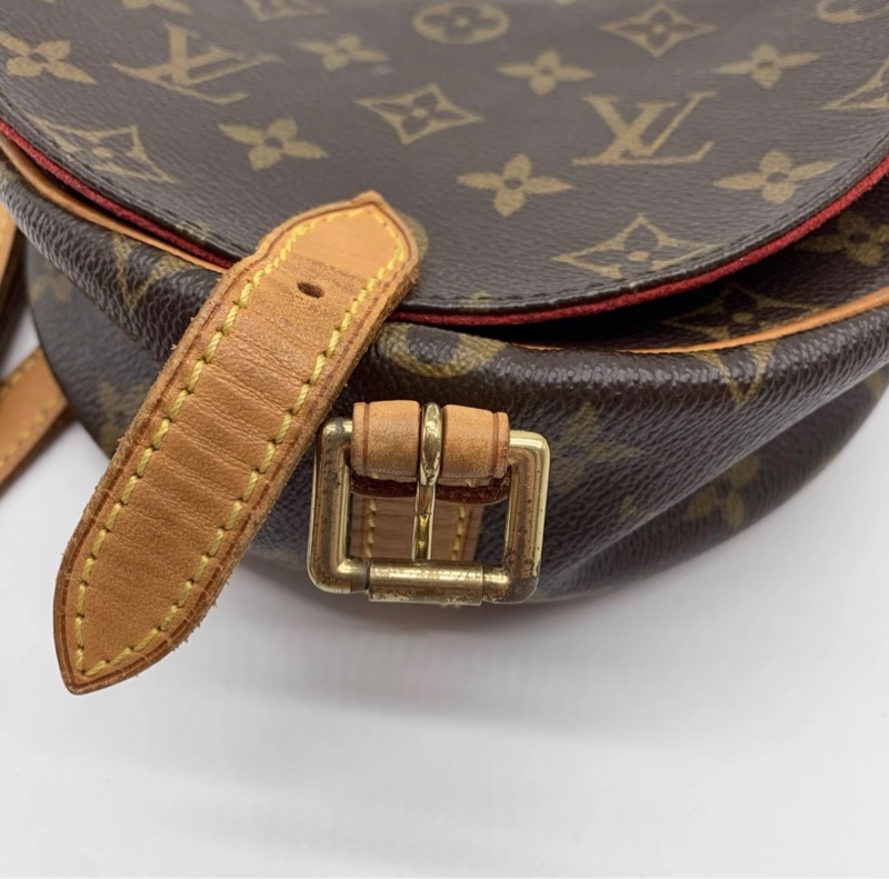 LV經典老花小豬包馬鞍包-13