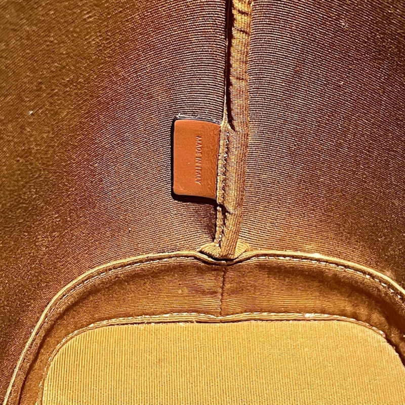 Celine 凱旋門滿版白老花水桶包 小號-13