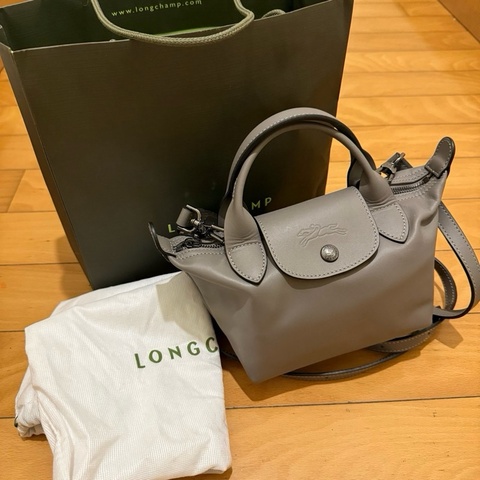 LE PLIAGE XTRA 手提包 XS 斑鳩色 - 皮革