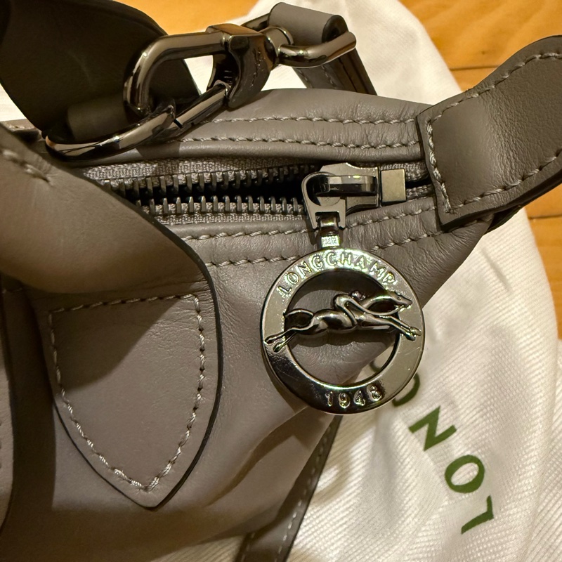 LE PLIAGE XTRA 手提包 XS 斑鳩色 - 皮革-11