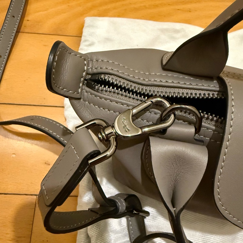 LE PLIAGE XTRA 手提包 XS 斑鳩色 - 皮革-12