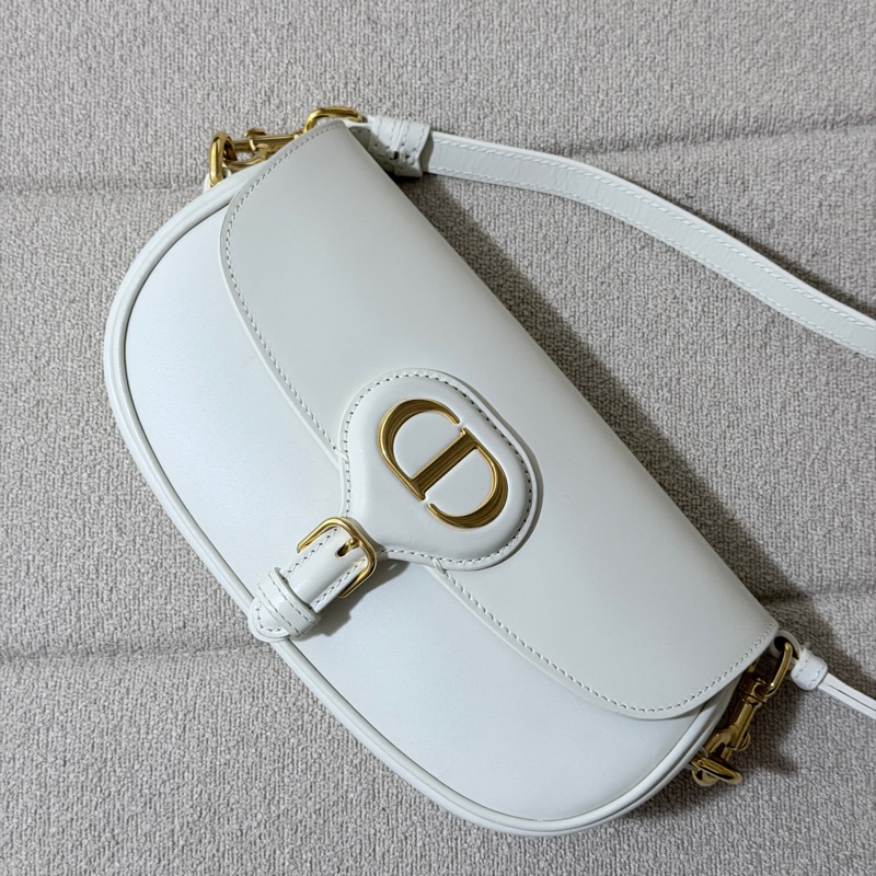 Dior Bobby East-West 手袋 White 白色 腋下包-0
