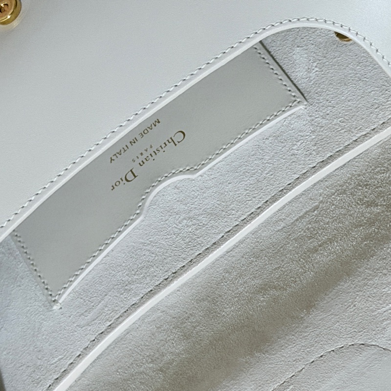 Dior Bobby East-West 手袋 White 白色 腋下包-10