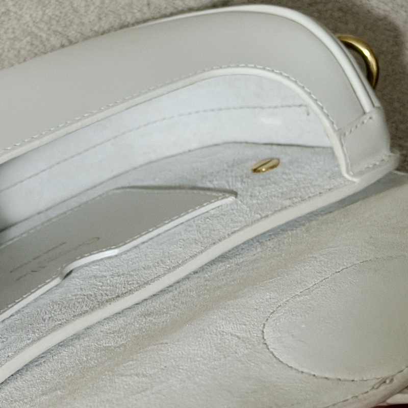 Dior Bobby East-West 手袋 White 白色 腋下包-12