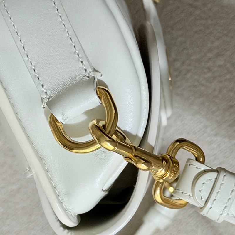 Dior Bobby East-West 手袋 White 白色 腋下包-19