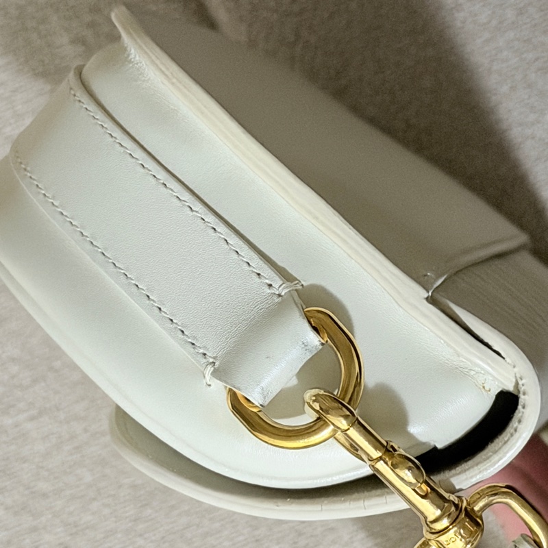 Dior Bobby East-West 手袋 White 白色 腋下包-20