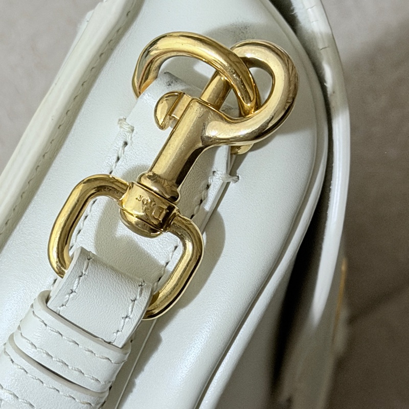 Dior Bobby East-West 手袋 White 白色 腋下包-21