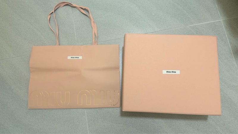 miu miu arcadie 皮革手袋(可側背)石楠木色-3