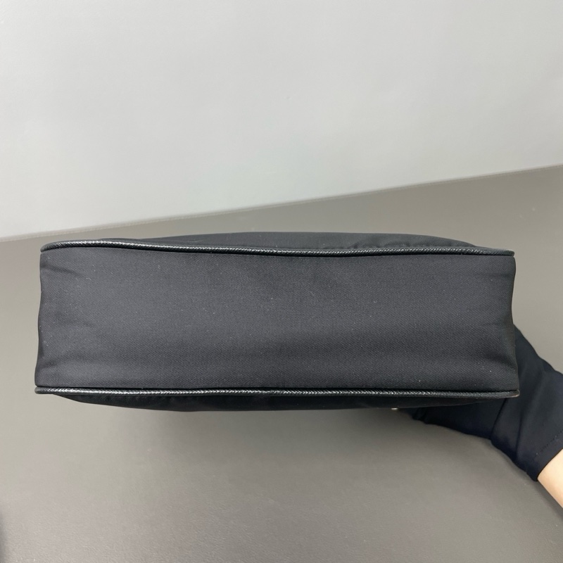 Prada/普拉達 女包2005三合一尼龍包 附鏈條肩帶和寬肩帶 可腋下單肩斜挎 有可拆卸零錢包-7