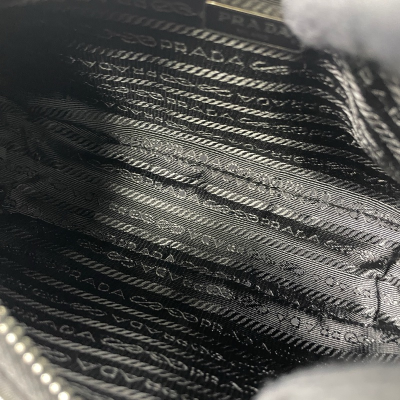 Prada/普拉達 女包2005三合一尼龍包 附鏈條肩帶和寬肩帶 可腋下單肩斜挎 有可拆卸零錢包-8