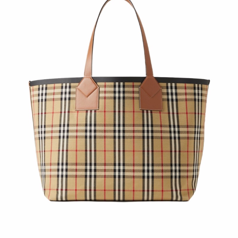 Burberry 女士 London 格紋大號手提包均碼碼大號、61cm*22cm*35cm-3