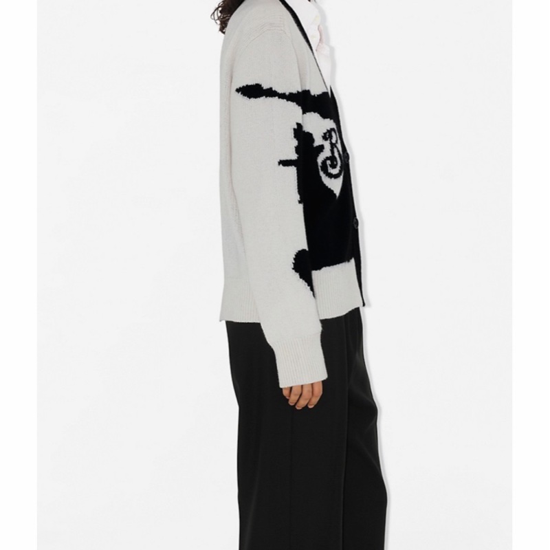 Burberry 女士 EKD羊絨針織開衫XXS XS S M L碼-3