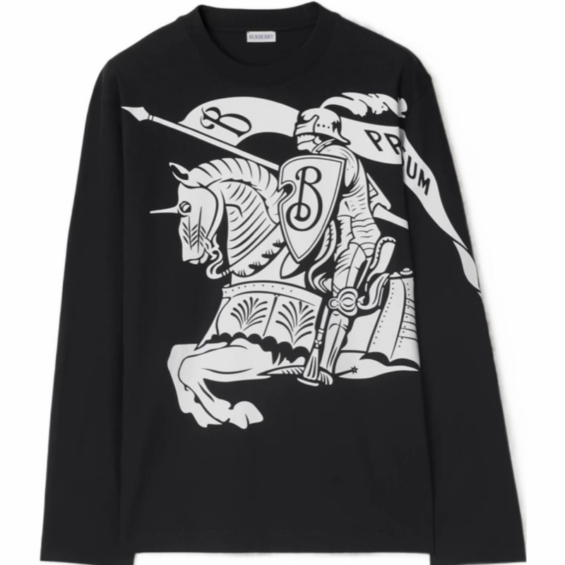 Burberry 男士 棉質長袖T恤XXXS XS S M L XL XXL XXXL碼-0