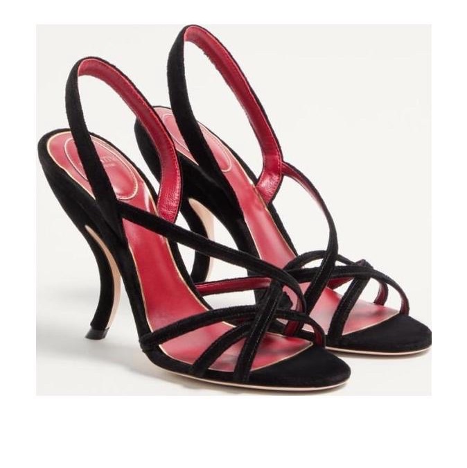 Valentino 女士 露趾高跟涼鞋35 35.5 36 36.5 37 37.5 38 38.5 39 39.5碼跟高: 10.5cm-0
