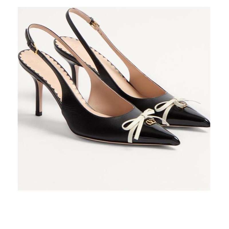 Valentino 女士 露跟高跟涼鞋35 35.5 36 36.5 37 37.5 38 38.5 39 39.5 40 40.5 41 41.5 42碼跟高: 8cm-1