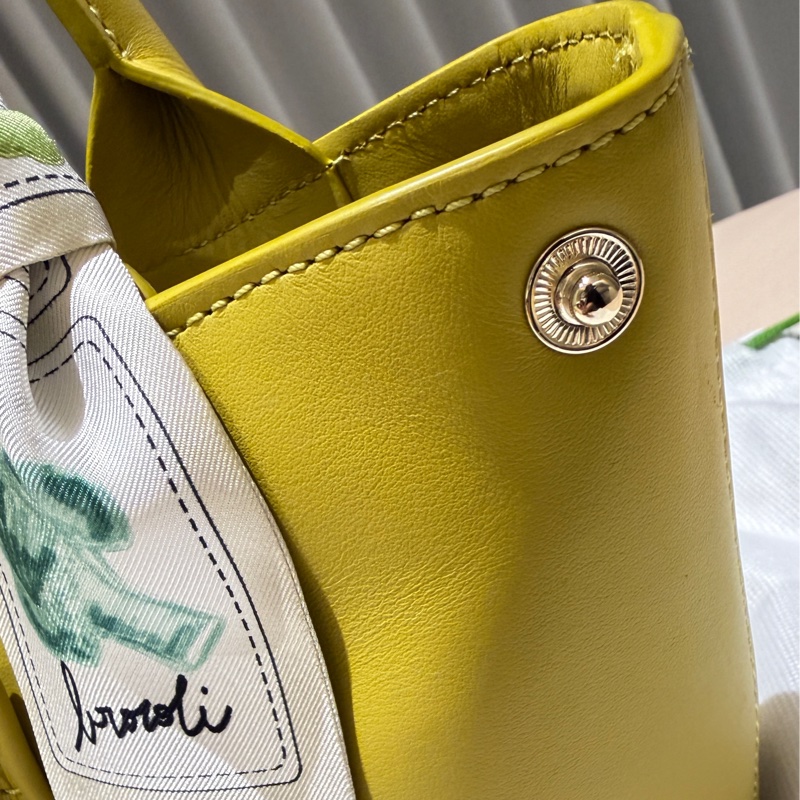 全新-Longchamp Roseau 小羊皮迷你托特包-15