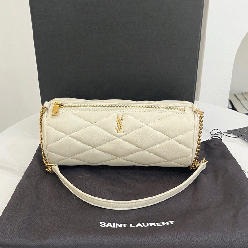 YSL/聖羅蘭 Sade迷你圓筒包  尺寸：20×10×10  附件：塵袋-0
