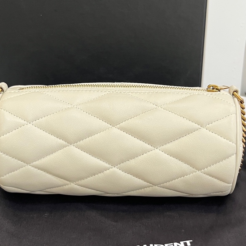 YSL/聖羅蘭 Sade迷你圓筒包  尺寸：20×10×10  附件：塵袋-6