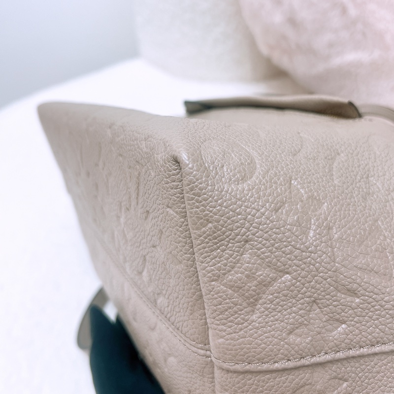 Lv montsouris pm 灰色老花背包/雙肩包-3