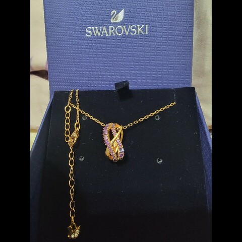 施華洛世奇紫水晶項鍊