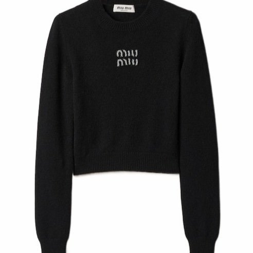 Miu Miu 女士 長袖針織衫IT-36 IT-38 IT-40 IT-42碼-0