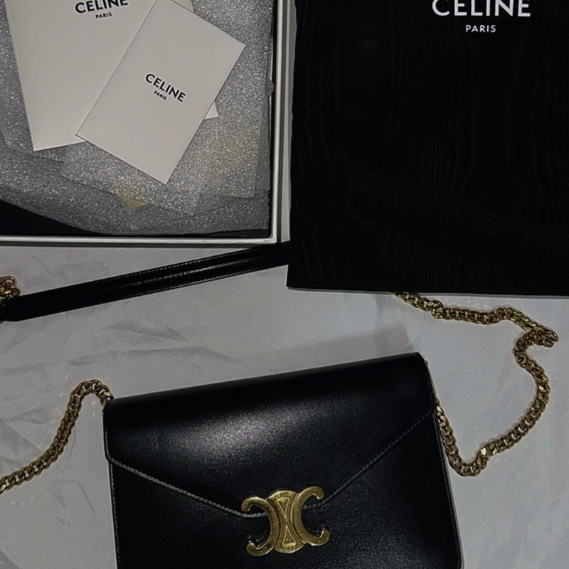 Celine 鏈條包 Woc 信封包 全配-0