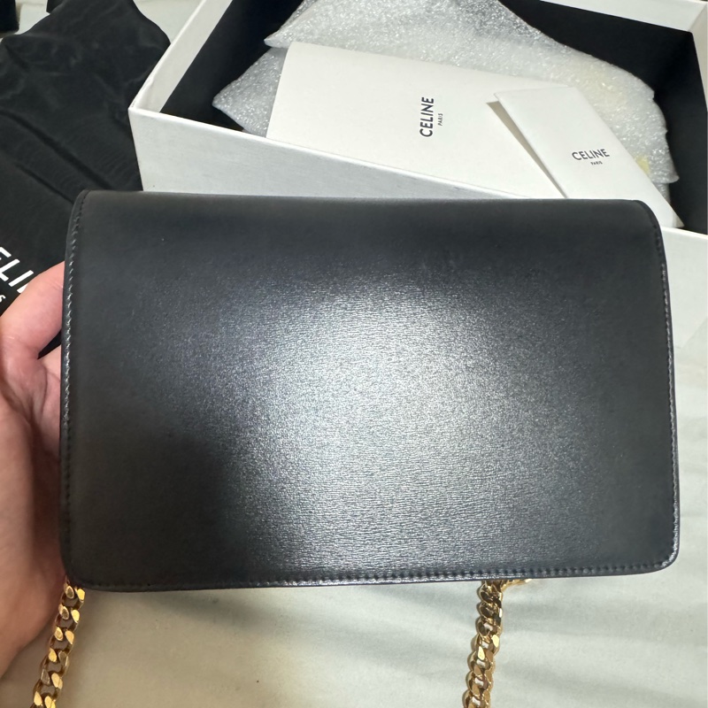 Celine 鏈條包 Woc 信封包 全配-4