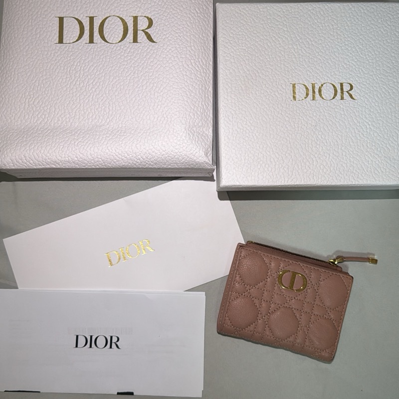 Dior 零錢包 短夾 全配-5