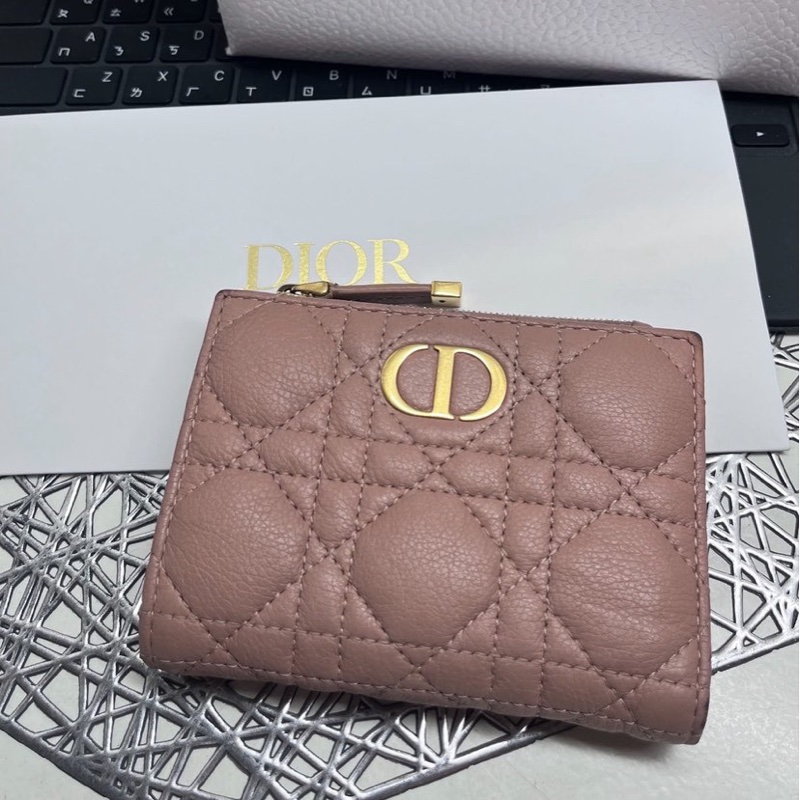 Dior 零錢包 短夾 全配-6