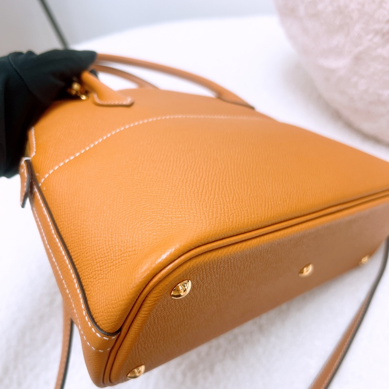 Hermes bolide 27/ 25 toffee 手提包 A刻-6