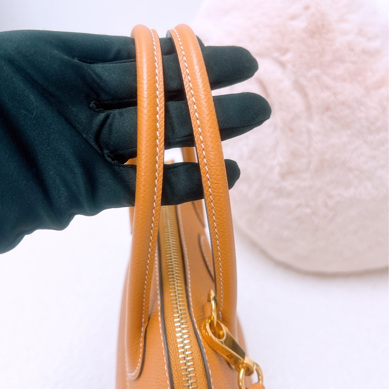 Hermes bolide 27/ 25 toffee 手提包 A刻-9